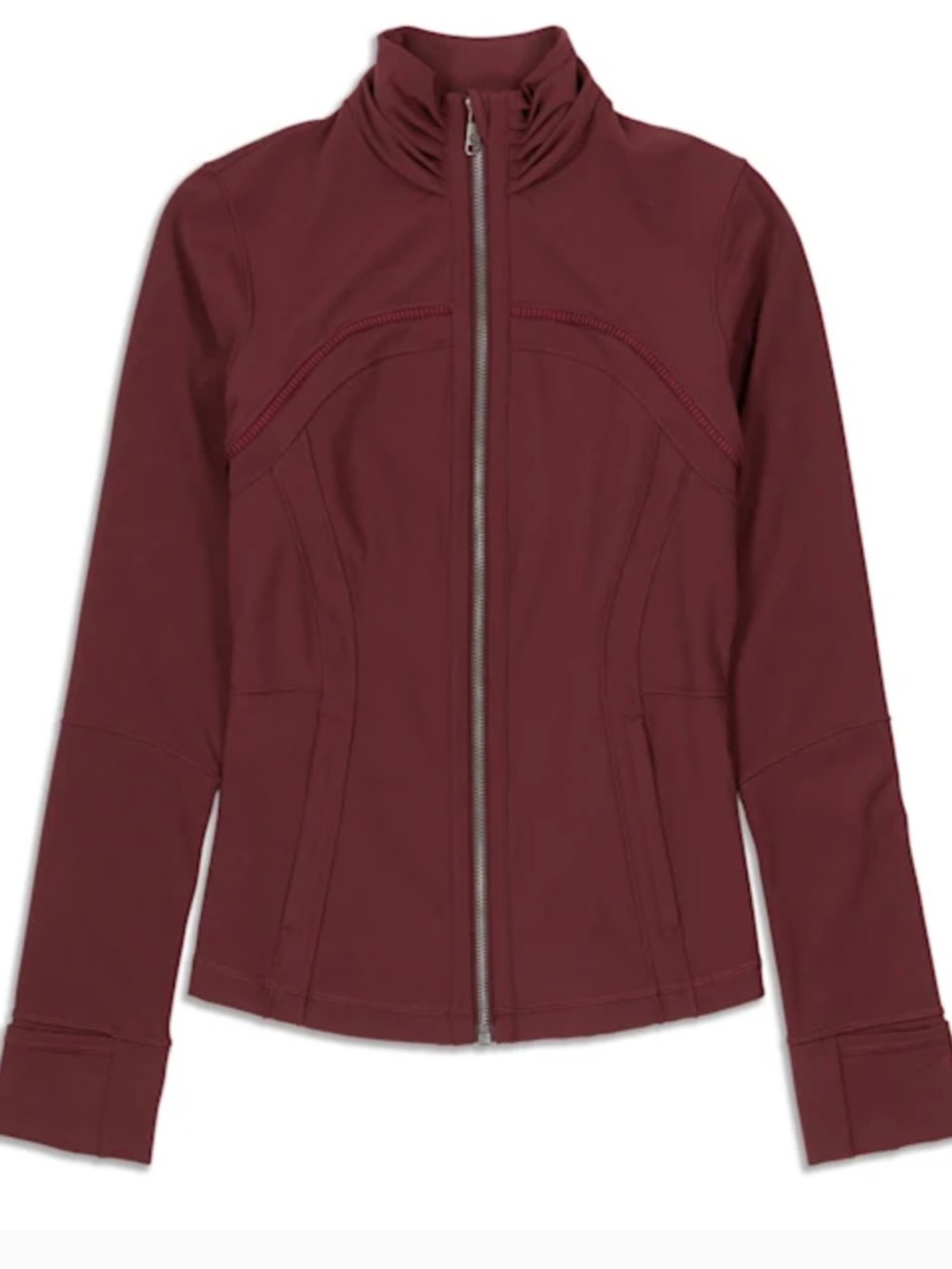Lululemon Define Women's Zip-Front Lightweight Jacket In Mulled Wine